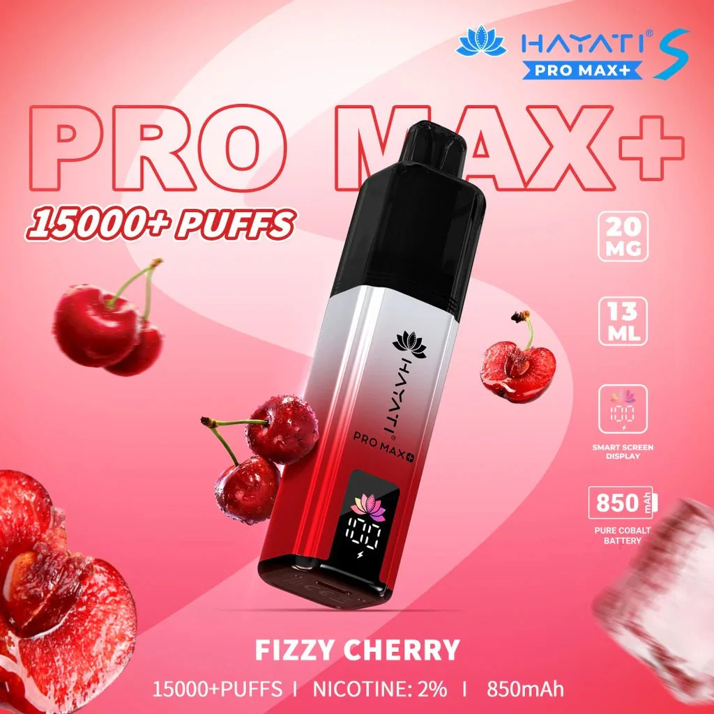 HAYATI PRO MAX+ 6000+ FIZZY CHERRY KIT