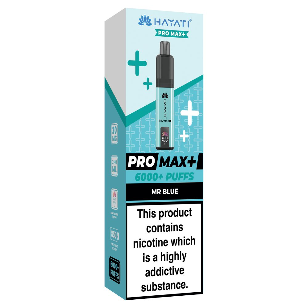 HAYATI PRO MAX+ 6000+ MR BLUE PODS