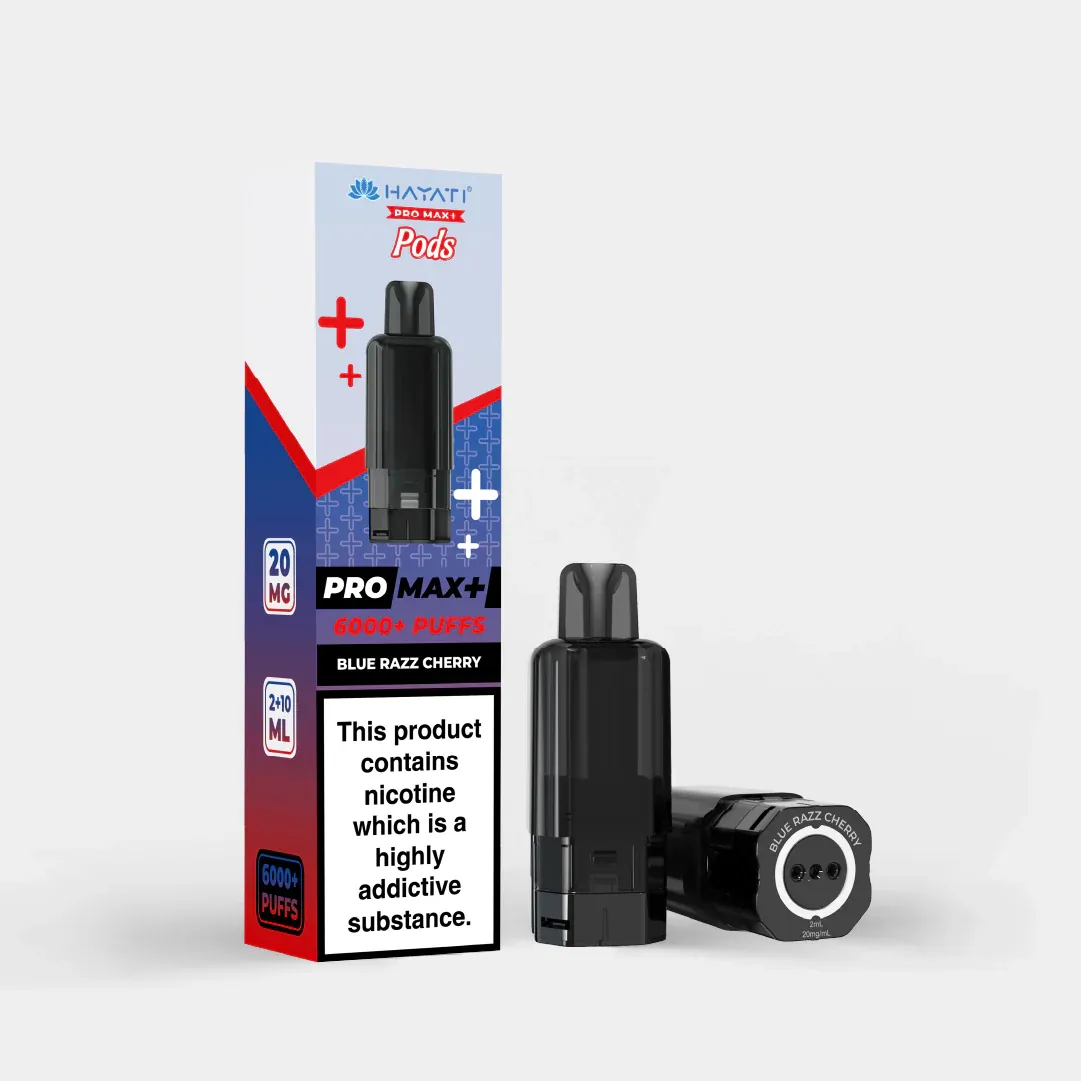 HAYATI PRO MAX+ 6000+ BLUE RAZZ CHERRY PODS
