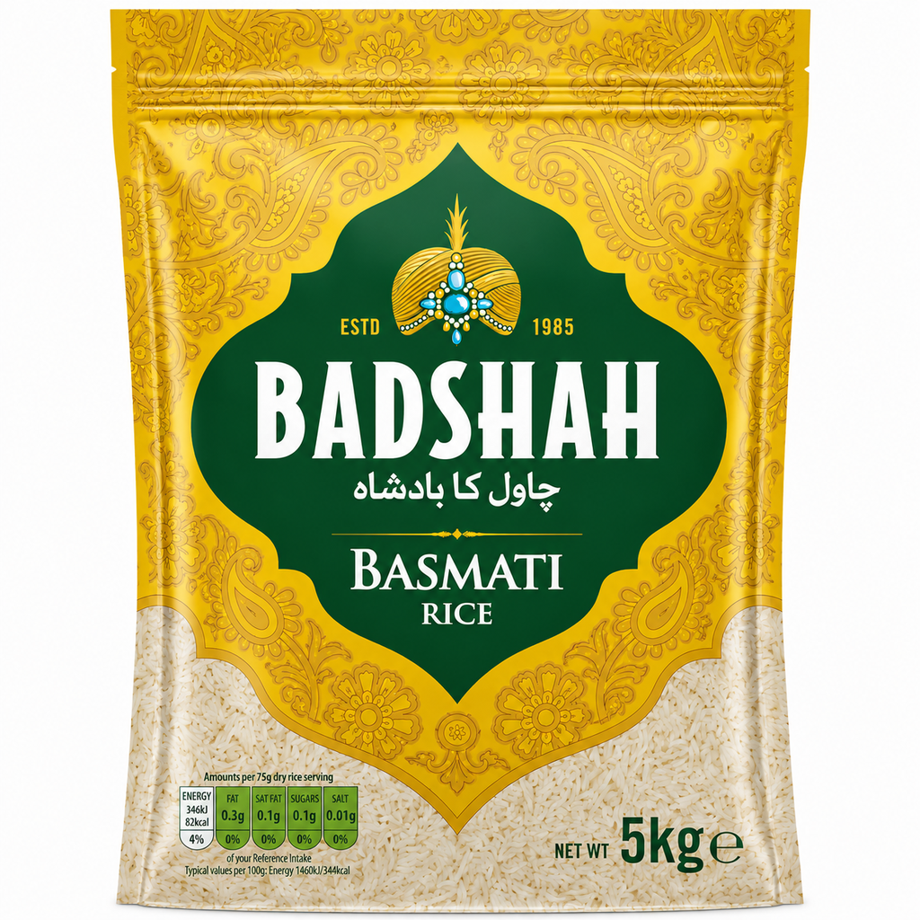 BADSHAH BASMATI RICE 5KG