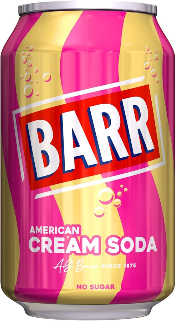 BARR AMERICAN CREAM SODA PMP£1.39