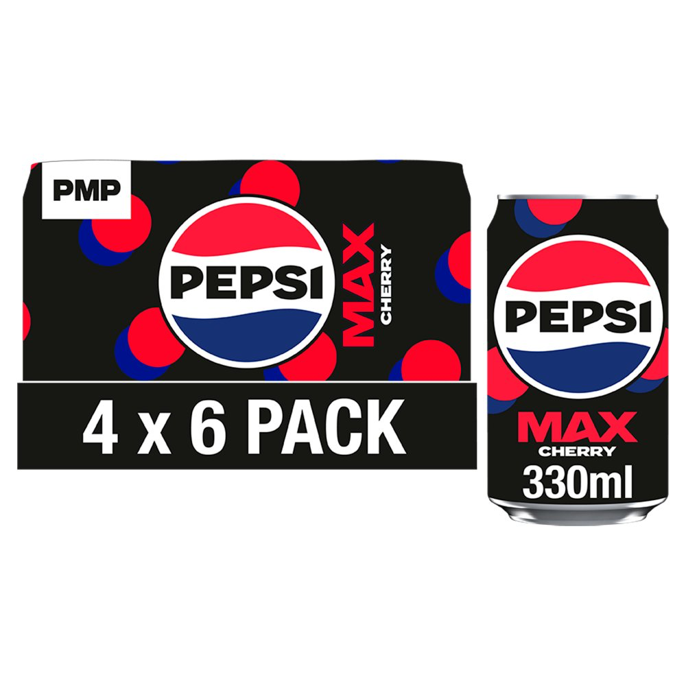 PEPSI MAX CHERRY 6 PACK PMP£3.29