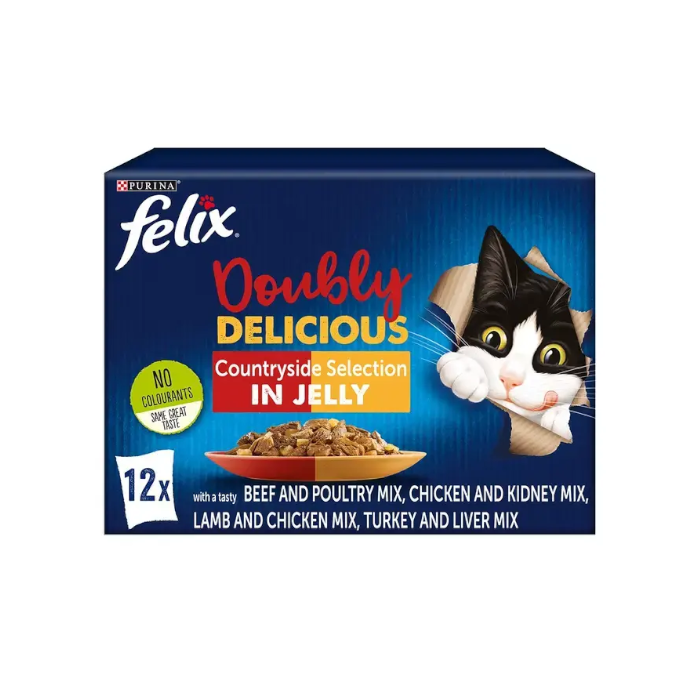 FELIX AGAIL DOUBLY DELICIOUS 12PK PMP £4.75