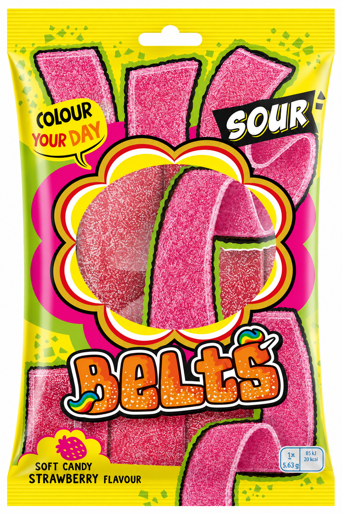 CHUPA CHUPS STRAWBERRY BELTS