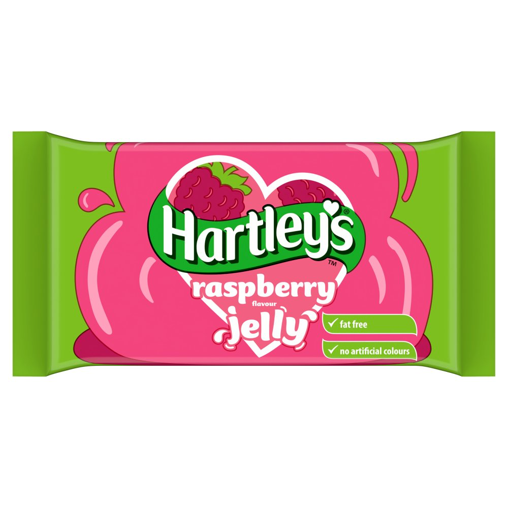 HARTLEYS TAB JELLY RASPBERRY