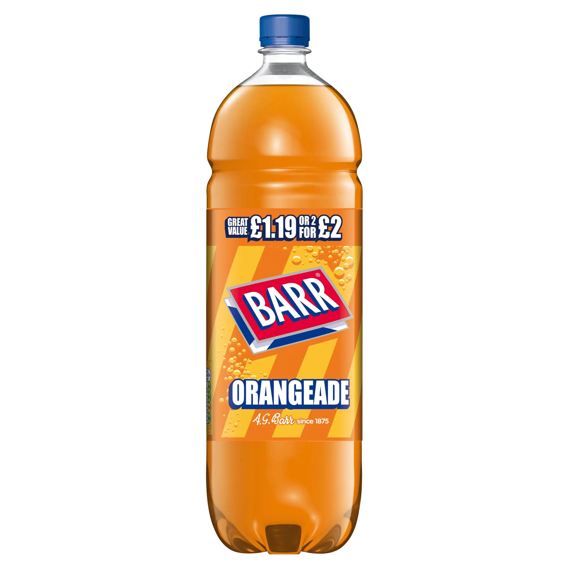 BARR ORANGEADE 2FOR £2.50 PMP £1.39