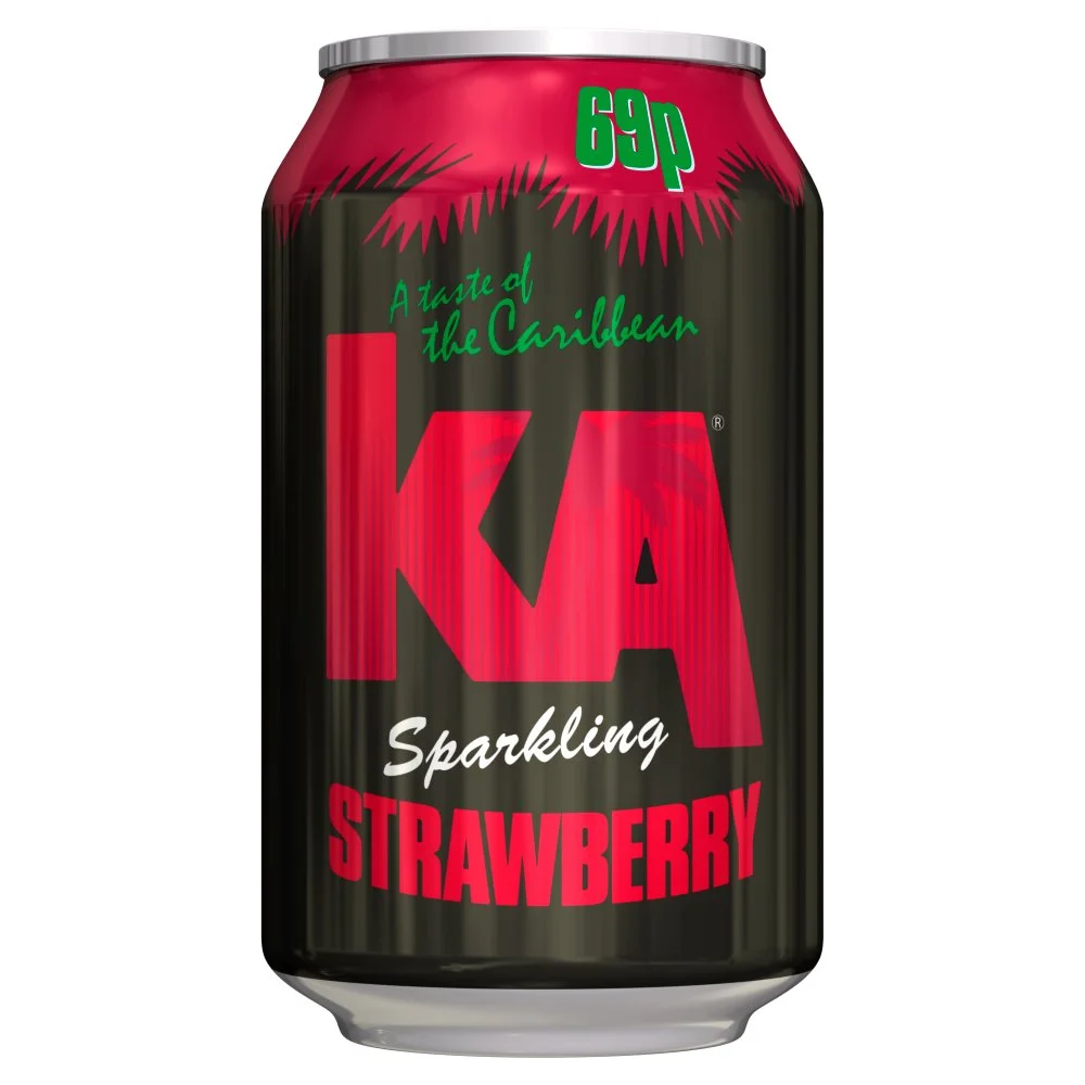 KA SPARKLING STRAWBERRY BOTTLES PMP £1.89