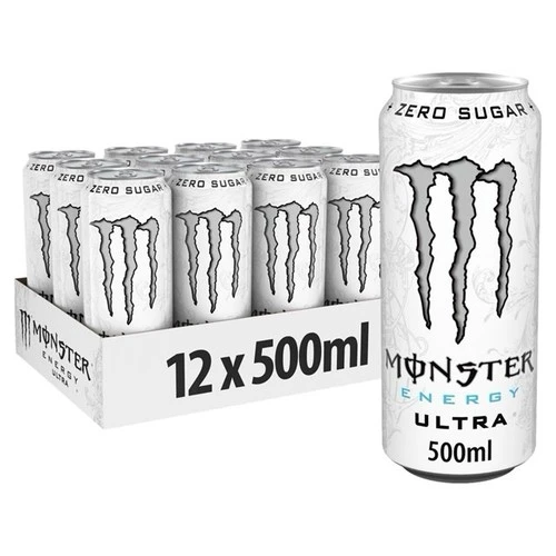 MONSTER ENERGY ULTRA WHITE PMP£1.75