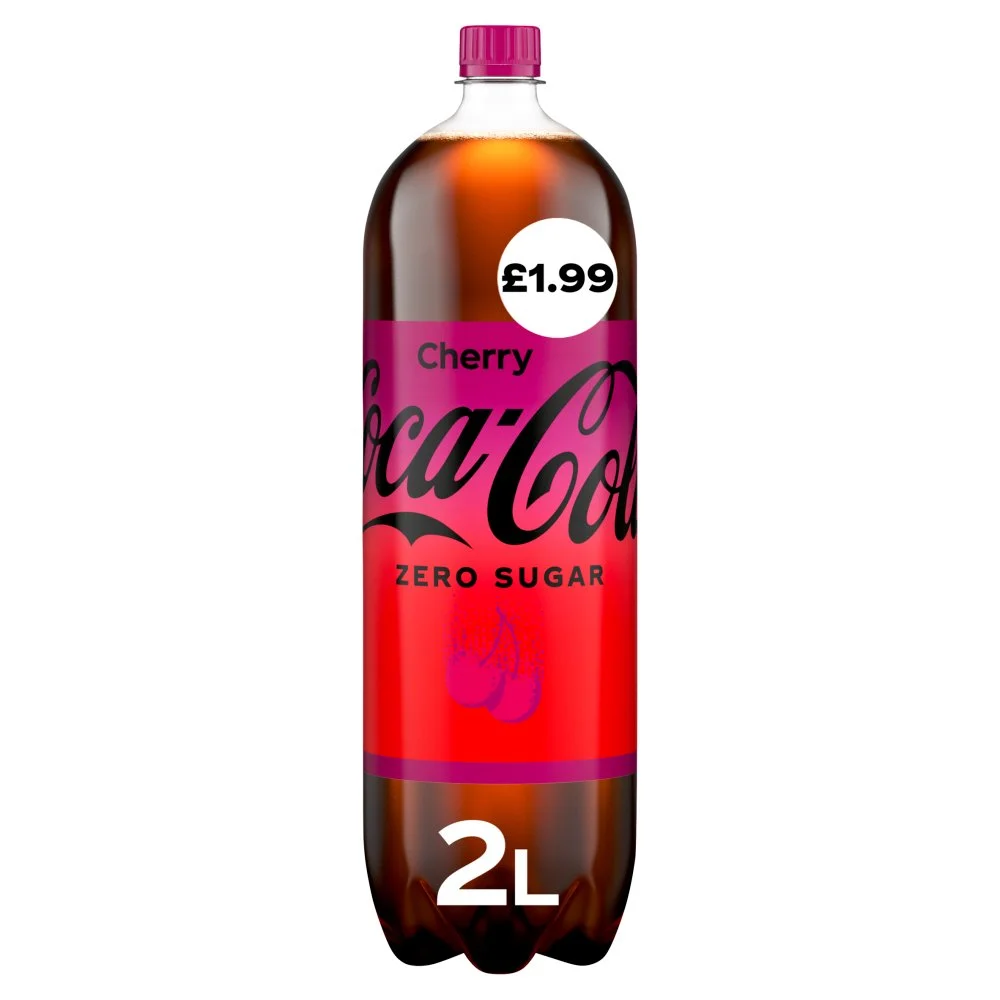 COCA COLA ZERO SUGAR CHERRY PMP £1.99
