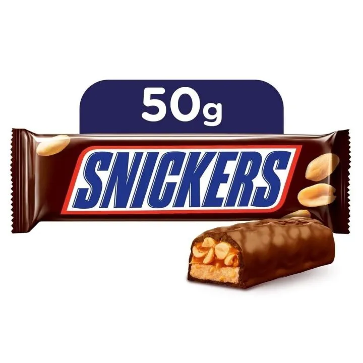 SNICKERS STANDARD SINGLE BAR 50G