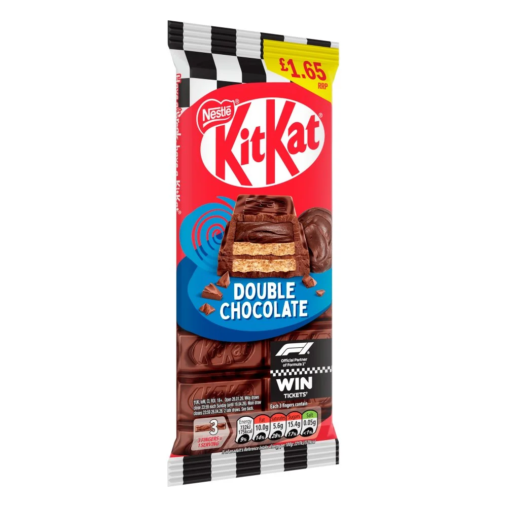 KIT KAT DOUBLE CHOCOLATE SHARING BLOCK PM£1.65