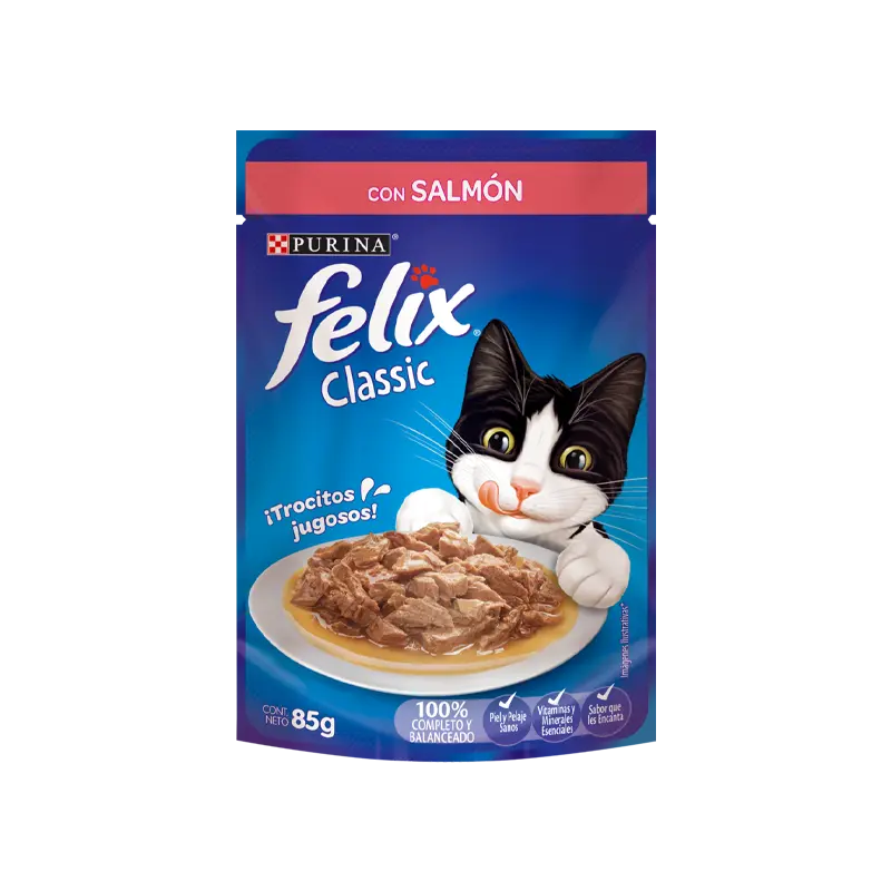 FELIX CIJ SALMON POUCH 26X85G 3/ PMP 1.39