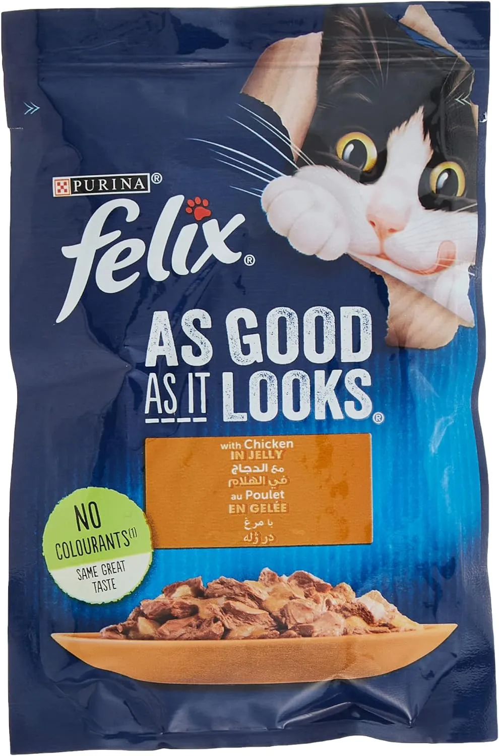 FELIX CIJ CHICKEN POUCH 26X85G 3/PMP 1.39