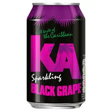 Ka sparkling black grape can pmp£0.69