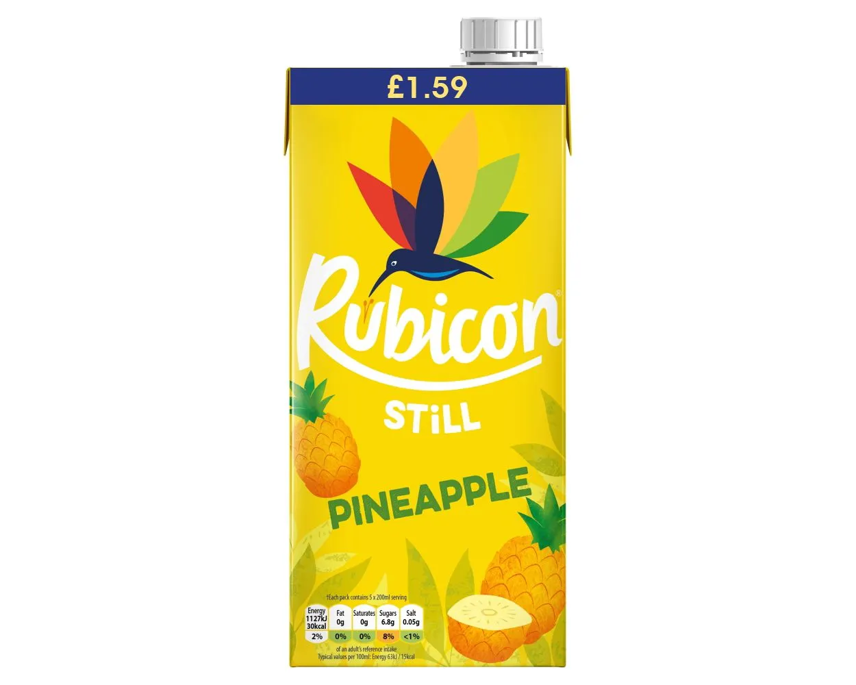 Rubicon still pineapple juice pmp£1.59