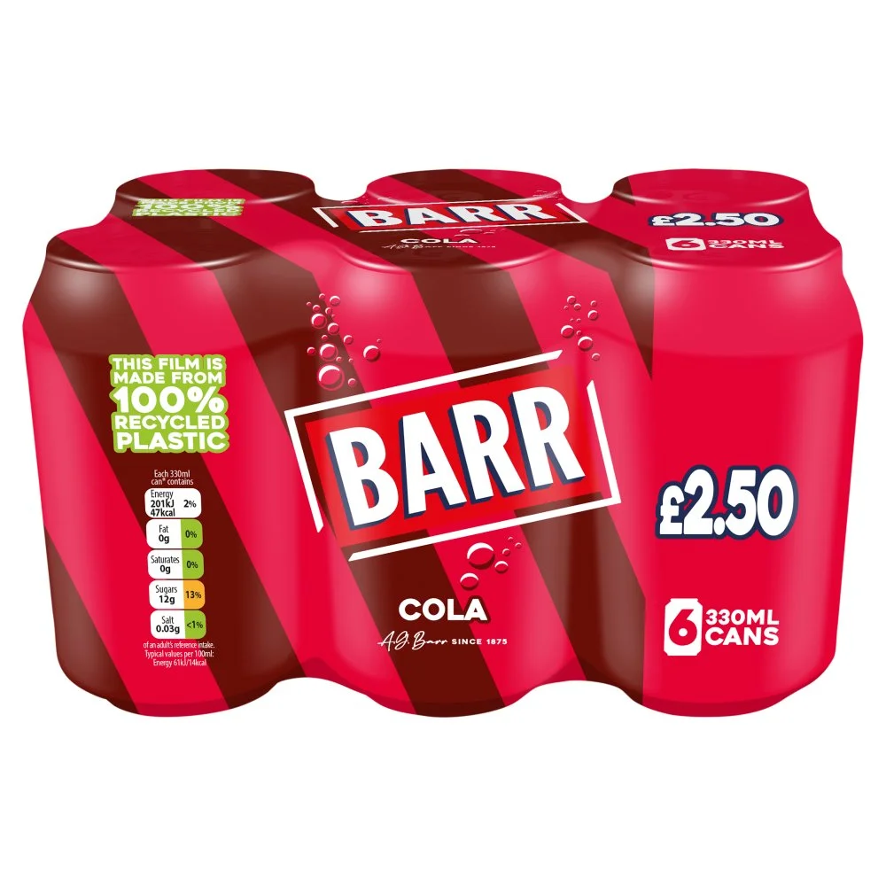 Barr Cola 6 Pack PM £2.50
