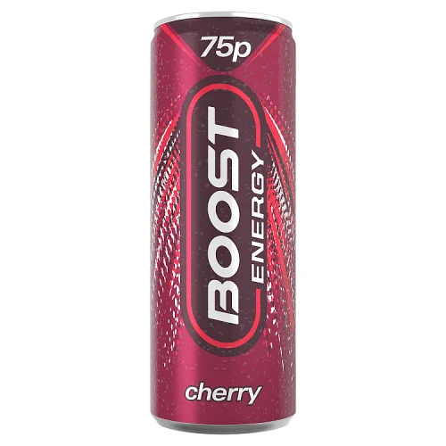 Boost Energy Cherry Can PM £0.75
