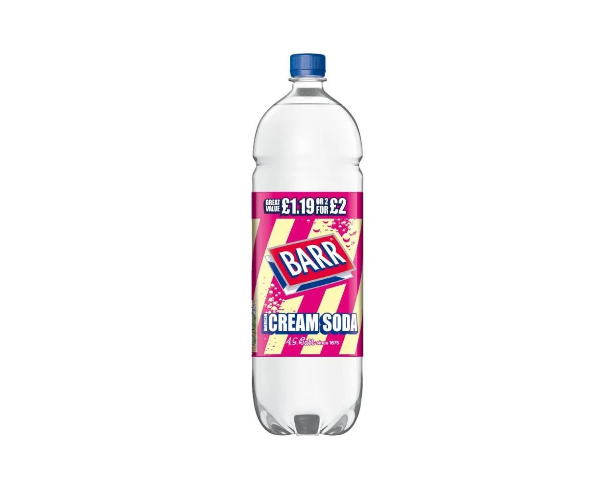 Barr american cream soda pet pmp£1.19
