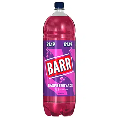 Barr Raspberryade PM £1.19