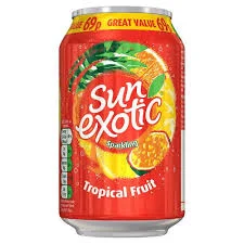Sun Exotic Tropical Can PM £0.69
