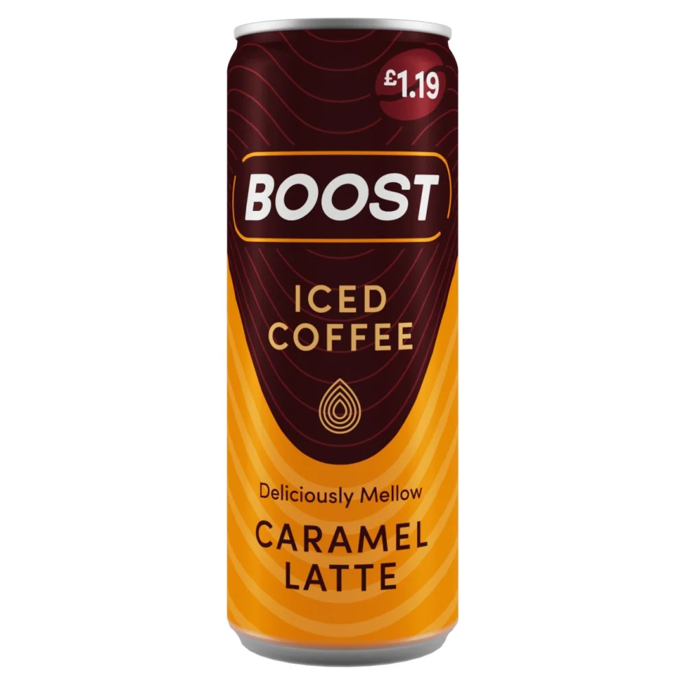 Boost Iced Coffee Caramel Latte PM £1.19