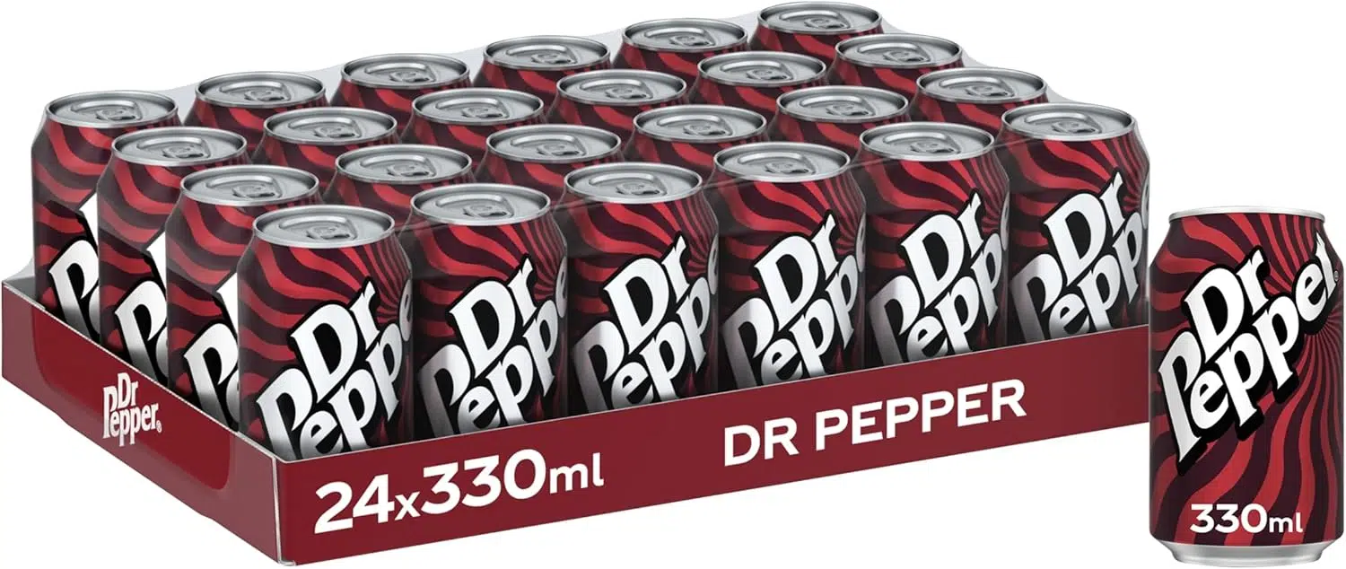 Dr Pepper Can Plain