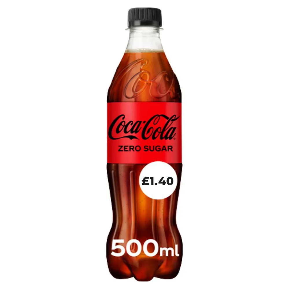 Coca cola zero plain
