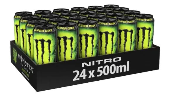 Monster energy nitro super dry pmp£1.75