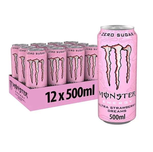 Monster energy ultra strawbery dream pmp£1.65