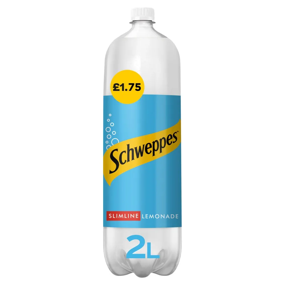 Schweppes slimline lemonade pm £1.75
