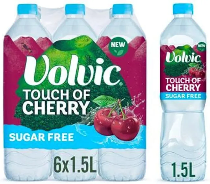 Volvic touch of cherry sugar free