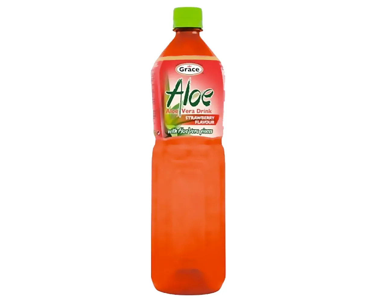 Grace aloe vera strawberry drink