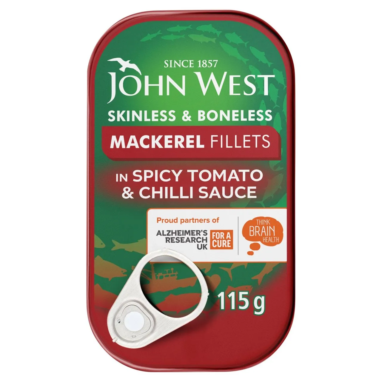John west mackerel in spicy tomato