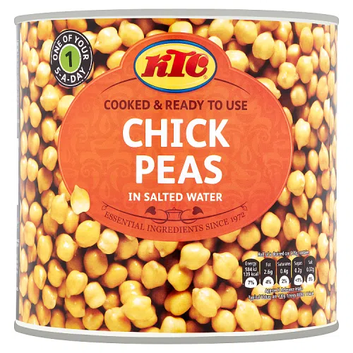 Ktc Boiled Chick Peas Catering Tin