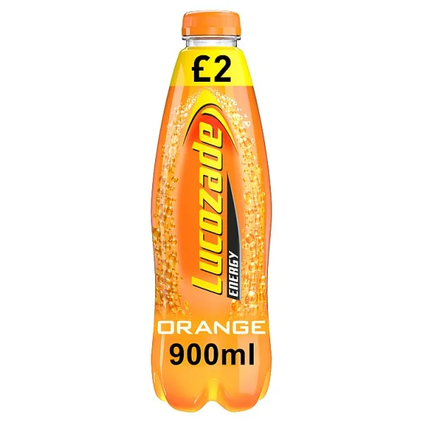 Lucozade energy orange pmp£2.00