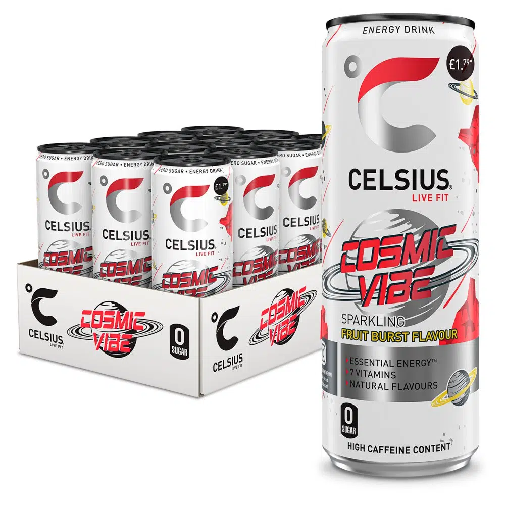 Celsius Cosmic Vibe PM £1.79
