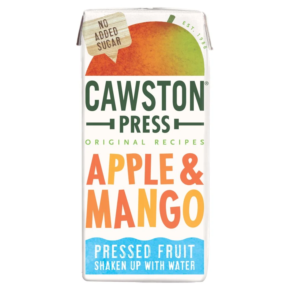 Cawston apple & mango carton