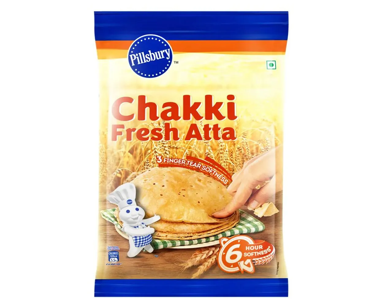 Pilsbury chakki atta ( 10% extra)