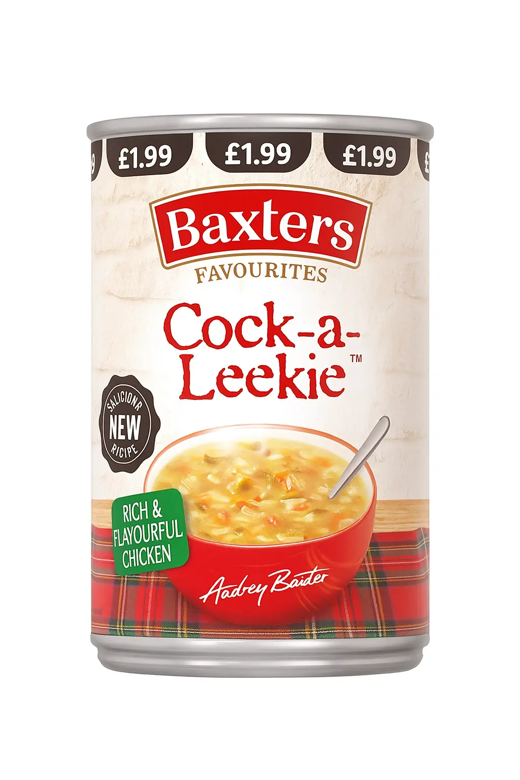 Baxters cock a leekie soup pm £1.99