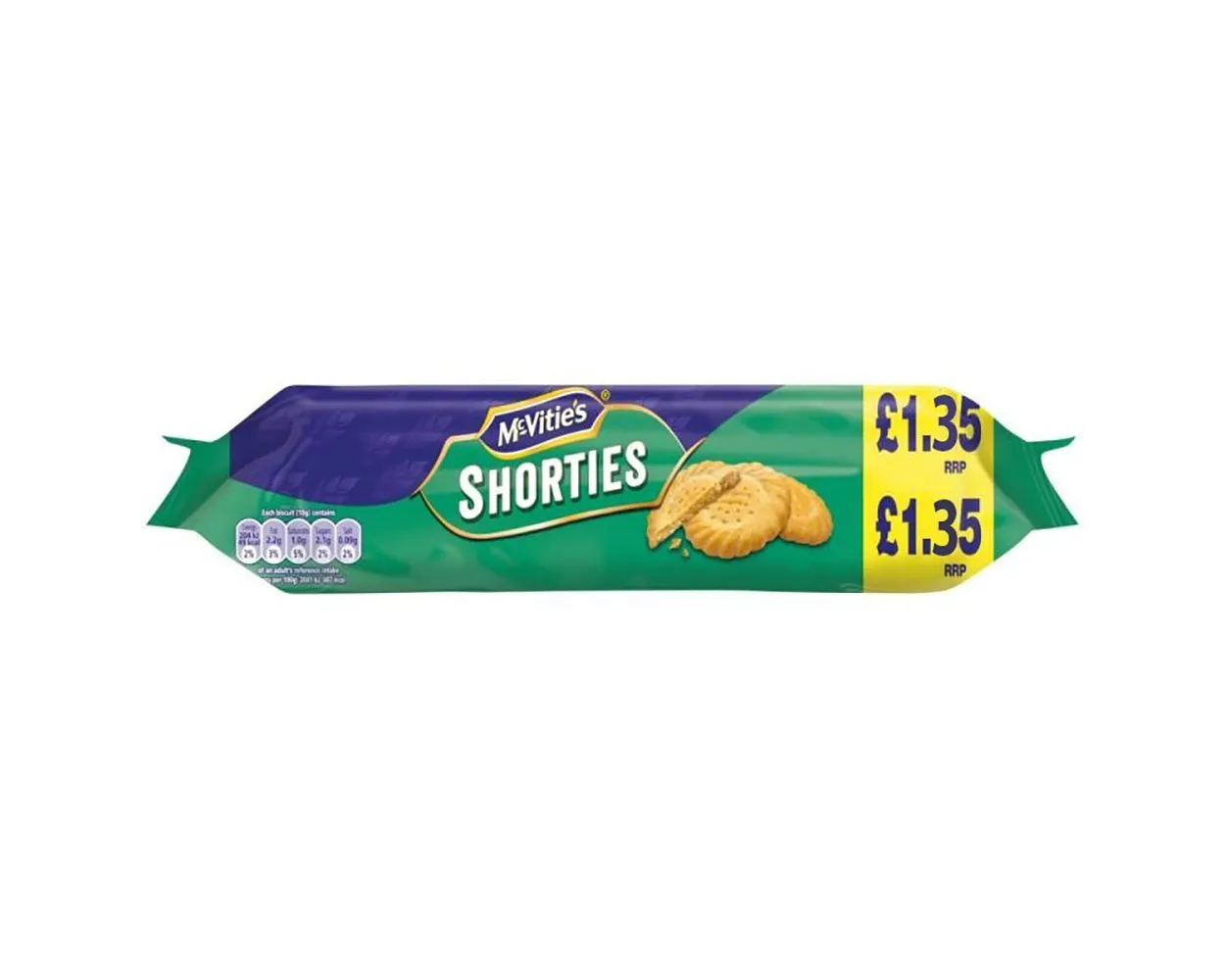 Mcvities Shorties PM £1.35
