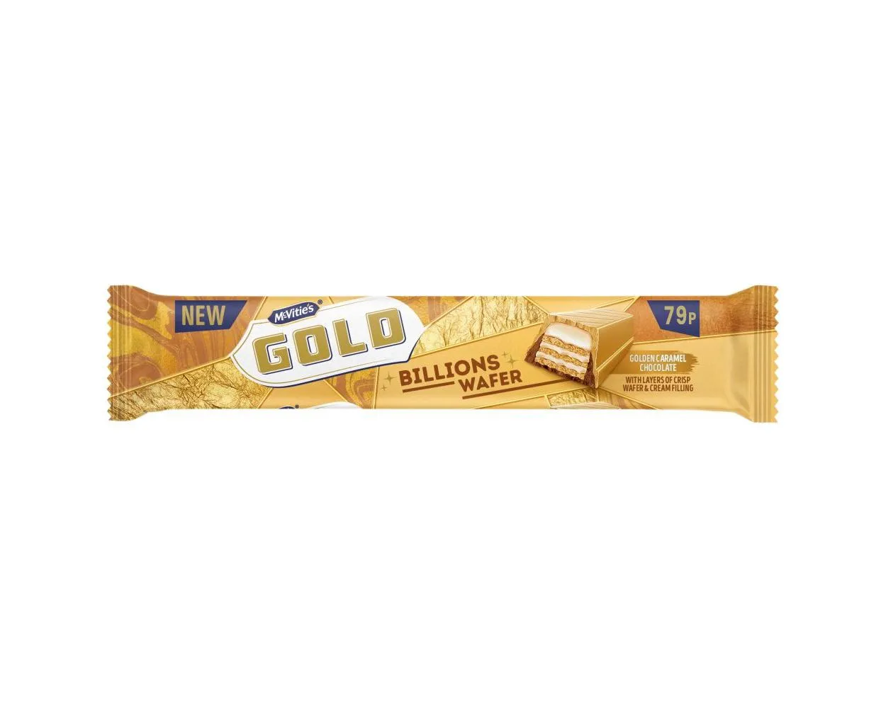 Mcvities gold billion bar pmp £0.79
