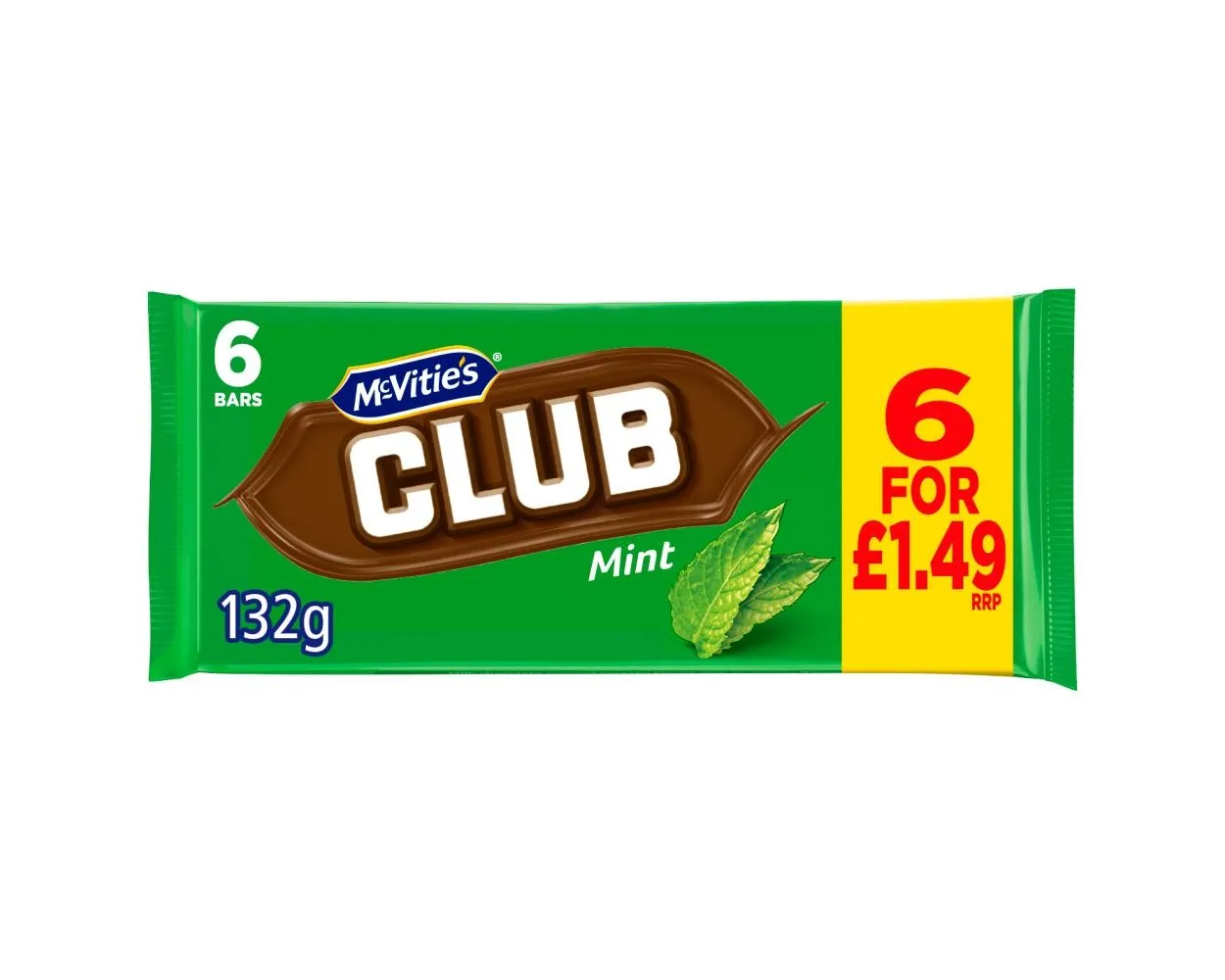 Mcvities club mint pmp £1.49