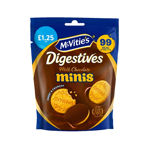 Mcvities Mini Chocolate Digestive PM £1.25