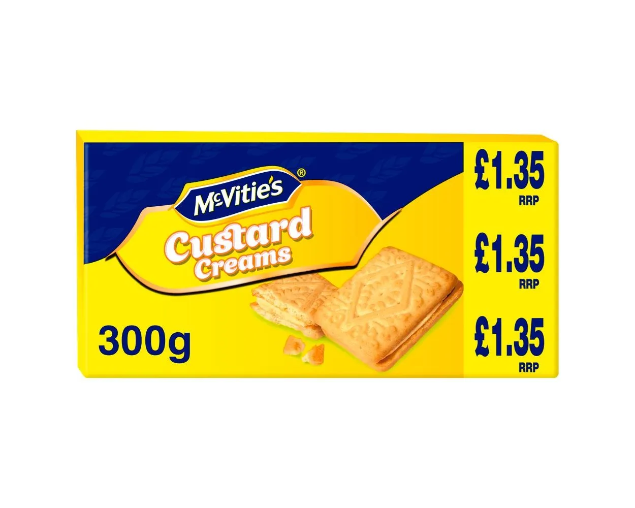 Mcvities Custard Creams PM £1.35
