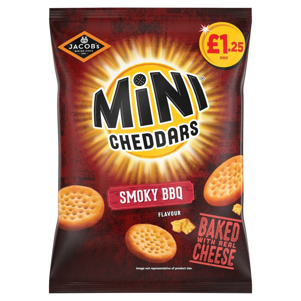 Mini Cheddars Smokey Bbq Bag PM £1.25