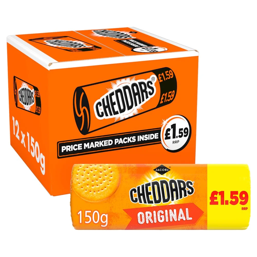 Jacobs cheddars pmp £1.59