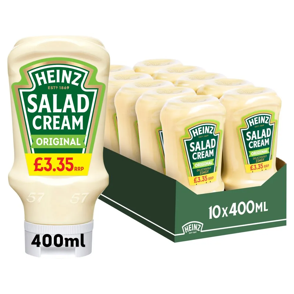 Heinz salad cream £3.35