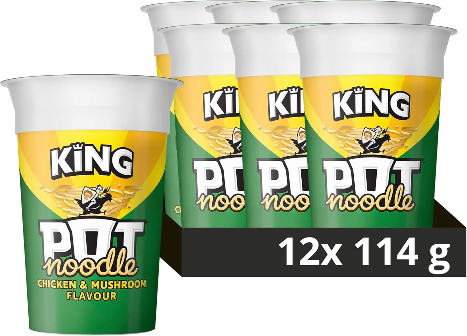King Pot Noodle Chicken & Mushroom