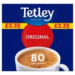 Tetley original teabags £3.35