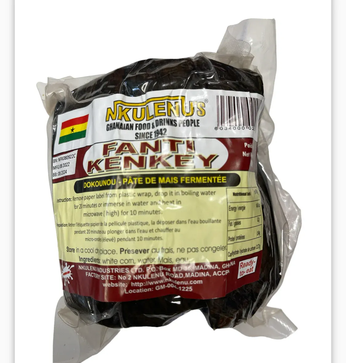 Ja Fanti Kenkey